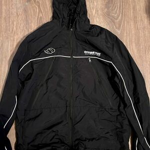 Primitive X Naruto Shippunden II Hachi Black Windbreaker Jacket